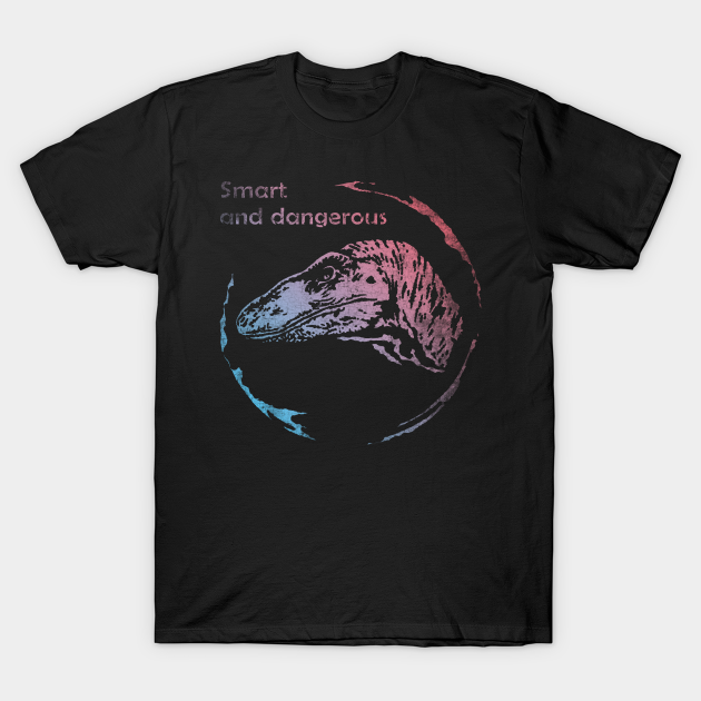 Smart Velociraptor Jurassic Dinosaur Vintage - Velociraptor Smart Dinosaur Vintage - T-Shirt